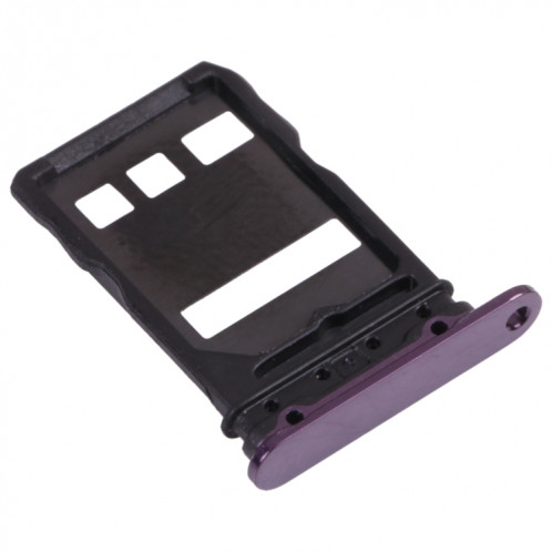 Plateau de carte SIM + Bac de carte NM pour Huawei Mate 30e Pro 5G (violet foncé) SH10DZ810-04