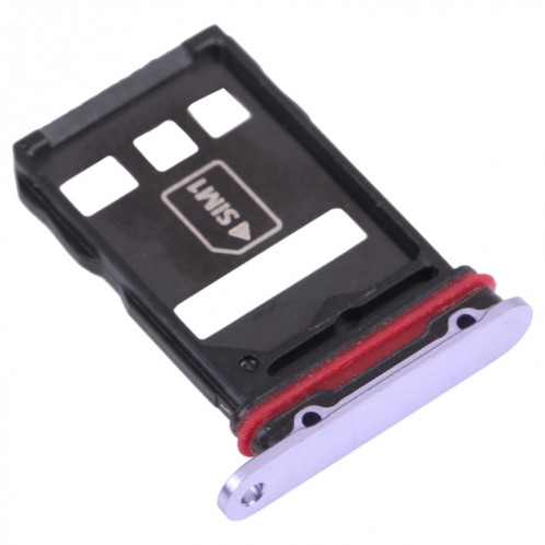 Plateau de carte SIM + Bac de carte NM pour Huawei Mate 30e Pro 5g (violet) SH010P918-04