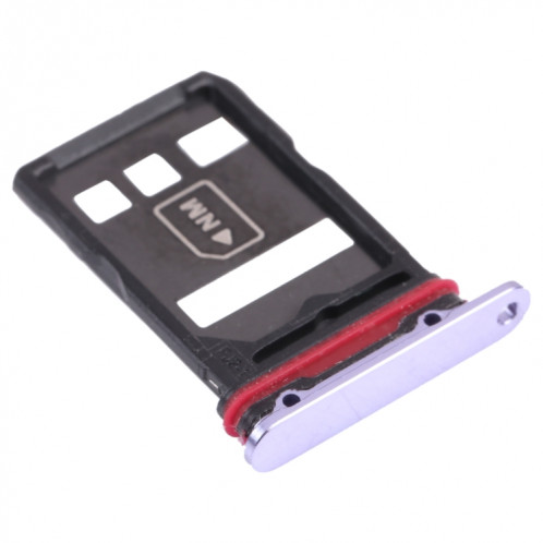 Plateau de carte SIM + Bac de carte NM pour Huawei Mate 30e Pro 5g (violet) SH010P918-04