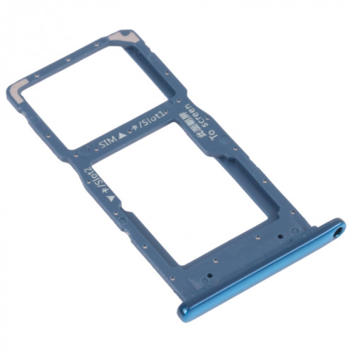 Plateau de carte SIM + plateau de carte SIM / plateau de carte micro SD pour Huawei P Smart (2019) (vert) SH011G1062-04