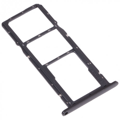 Plateau de carte SIM + plateau de carte SIM + plateau de carte micro SD pour Huawei Y5 Lite (2018) (Noir) SH012B263-04