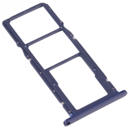 Plateau de carte SIM + plateau de carte SIM + plateau de cartes micro SD pour Huawei Y5 Lite (2018) (bleu) SH012L130-04