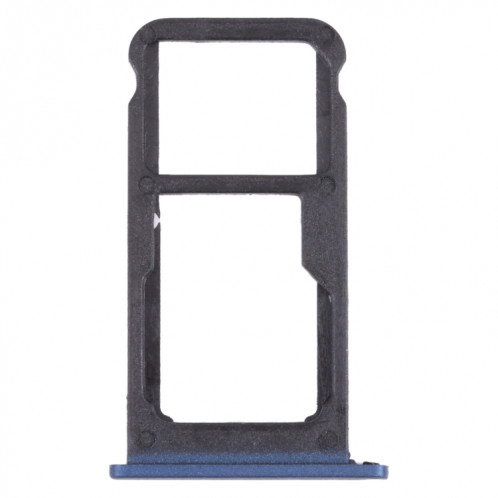 Plateau de carte SIM + plateau de carte SIM / plateau de carte micro SD pour l'honneur Play (Bleu) SH015L1520-04