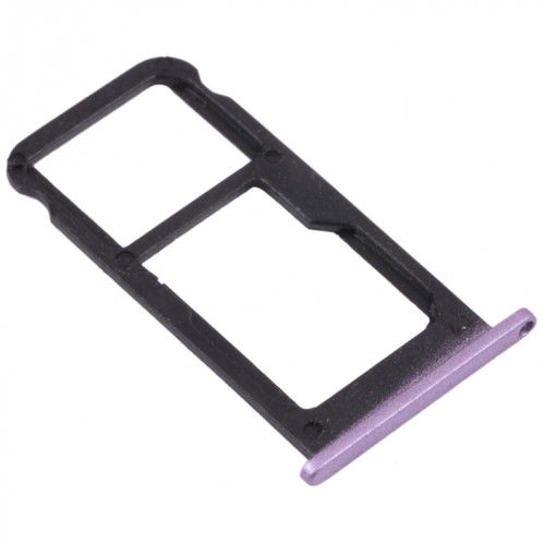 Plateau de carte SIM + plateau de carte SIM / plateau de carte micro SD pour le jeu d'honneur (violet) SH015P150-04