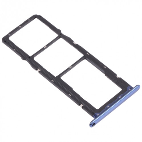 Plateau de carte SIM + plateau de carte SIM + plateau de cartes micro SD pour l'honneur 7A Pro (Bleu) SH018L1900-04