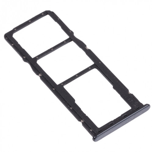 Plateau de carte SIM + plateau de carte SIM + plateau de carte micro SD pour Huawei Y7 PRO 2018 (Noir) SH021B571-04