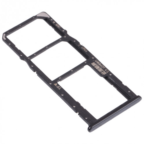Plateau de carte SIM + plateau de carte SIM + plateau de carte micro SD pour Huawei Profitez de 8 (Noir) SH022B1729-04