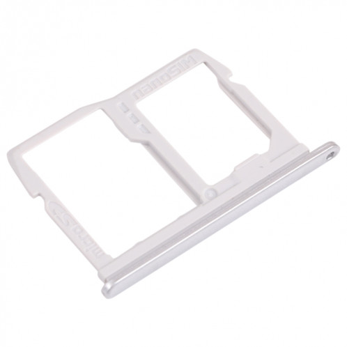 Nano SIM Plateau de la carte SIM + Bac de carte Micro SD pour LG K31 LM-K300Q, LMK300, LGL355DL (argent) SH046S1954-04