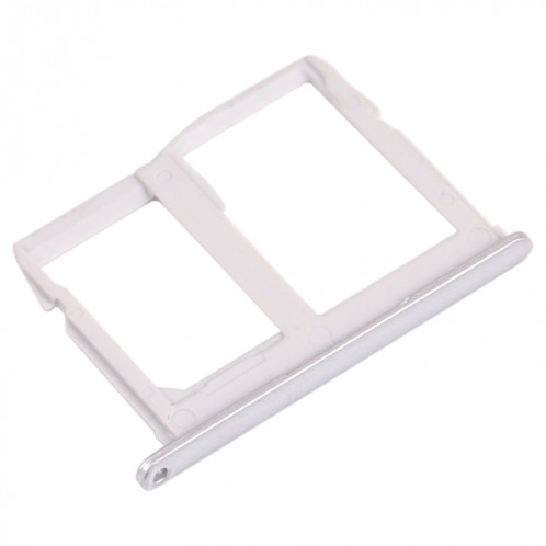 Nano SIM Plateau de la carte SIM + Bac de carte Micro SD pour LG K31 LM-K300Q, LMK300, LGL355DL (argent) SH046S1954-04