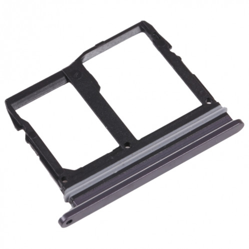 Nano SIM Plateau de la carte SIM + Nano SIM Plateau de carte / Micro SD Plateau de carte pour l'aile LG 5G LMF100N, LM-F100N, LM-F100V, LM-F100 (Noir) SH047B319-04