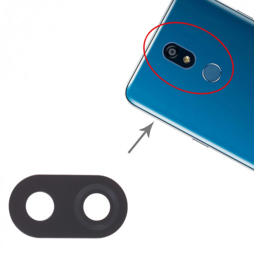 10 PCS Retour Caméra Lens pour LG K40 / LG K12 / LG K12 Plus / LG X4 (2019) LMX420, LMX420EMW, LM-X420 SH40531902-04