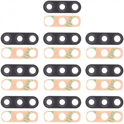 10 PCS Retour Caméra Lens pour LG K50S LMX540HM, LM-X540, LM-X540BMW, LMX540BMW SH4056825-04
