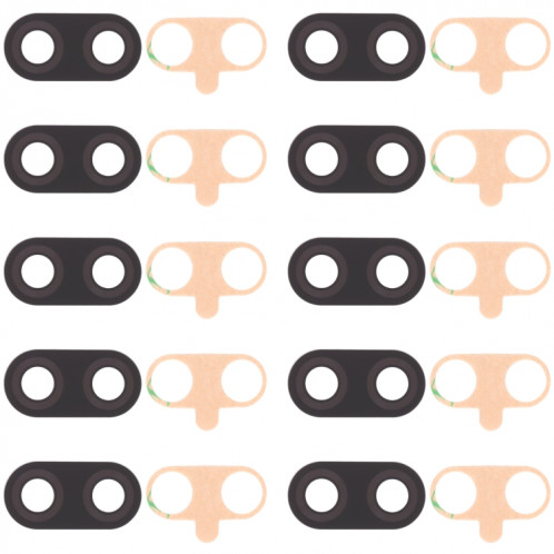 10 PCS Back Camera Lens pour LG K40S LMX430HM, LM-X430 SH40571481-04