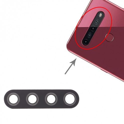 Lentille de caméra arrière 10 pcs pour LG K51 / Q51 LM-Q510N K500mm SH4061948-04