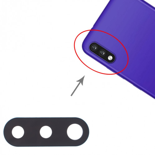 10 PCS Back Camera Lens pour LG K22 LMK200Z, LMK200E, LMK200B, LM-K200 SH4062245-04