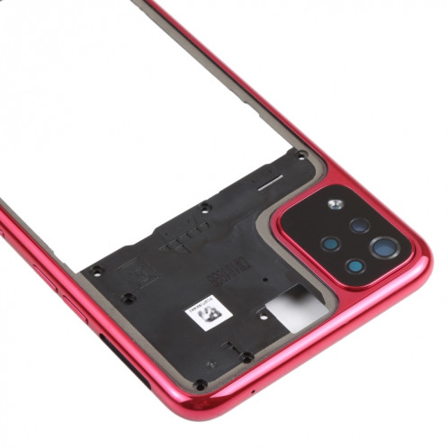 Plaque de lunette de cadre moyen pour LG K42 / K52 (Brésil) (rouge) SH084R964-06