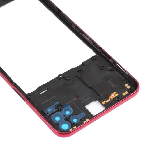 Plaque de lunette de cadre moyen pour LG K42 / K52 (Brésil) (rouge) SH084R964-06