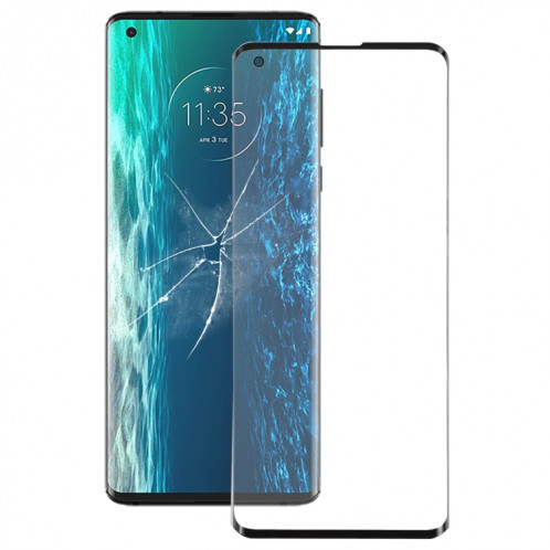Lentille en verre extérieur à l'écran avant pour bordure Motorola SH4090895-06