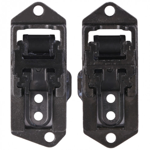 1 paire arbre de connecteur de charnière pour Microsoft Surface Pro 5 / Pro 6 / PRO 7 (Noir) SH094B122-04