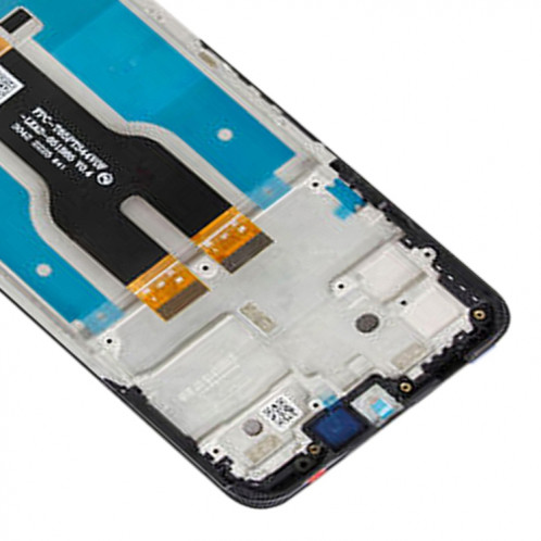 Écran LCD pour T-Mobile Revvl 6 Digitizer Assemblage complet avec cadre (Noir) SH099B878-05
