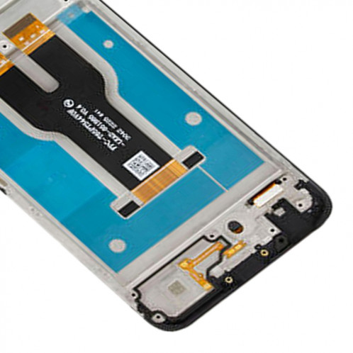 Écran LCD pour T-Mobile Revvl 6 Digitizer Assemblage complet avec cadre (Noir) SH099B878-05