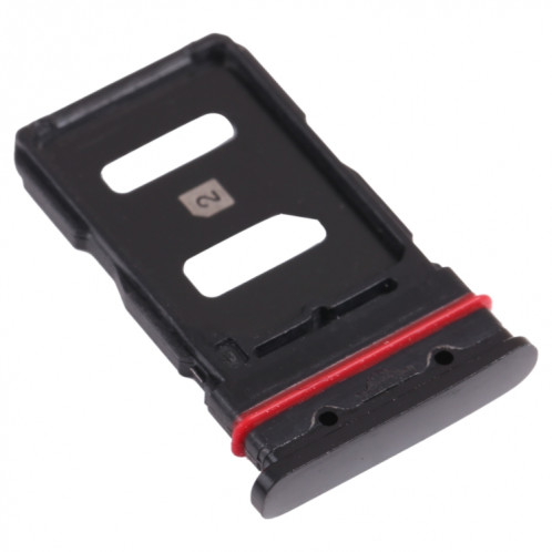Plateau de carte SIM + plateau de carte SIM pour Asus Zenfone 8 ZS590KS (Noir) SH101B1265-04