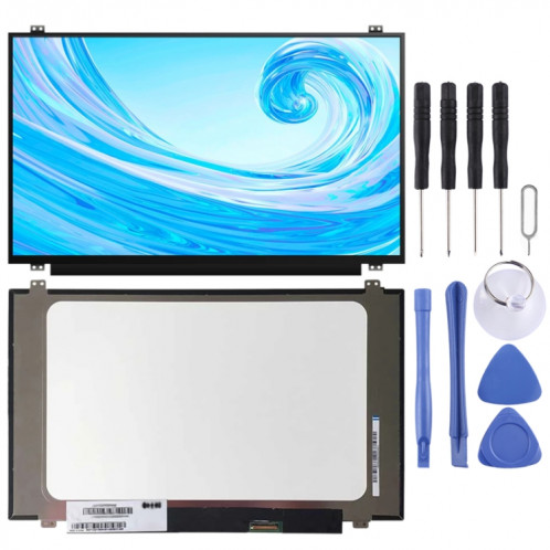 1920 x 1080 Écran LCD et numériseur Assemblage complet pour Huawei Matebook D 15 Boh-WAP9R 30 Épingles 350mm FHD SH4177874-04