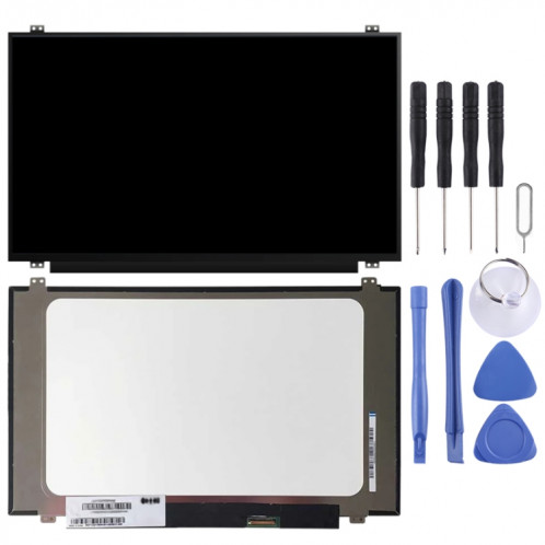1920 x 1080 Écran LCD et numériseur Assemblage complet pour Huawei Matebook D 15 Boh-WAP9R 30 Épingles 350mm FHD SH4177874-04