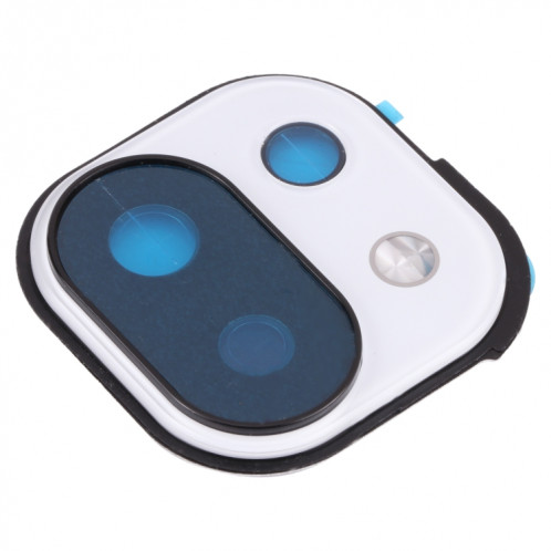 Cadre de lentille de caméra arrière pour xiaomi mi 11 lite (blanc) SH345W573-04