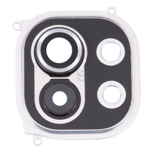 Cadre d'objectif de caméra arrière pour xiaomi mi 11 m2011k2c, m2011k2g (argent) SH346S1322-04