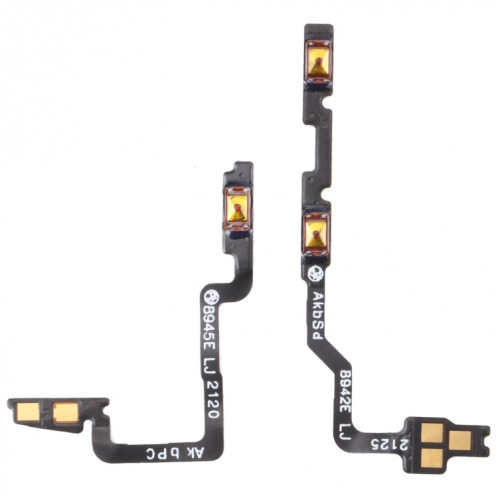 Pour OnePlus Nord N100 bouton d'alimentation et bouton de volume câble flexible SH4374558-04