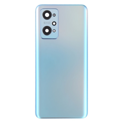Pour OPPO Realme GT Neo2 Couvercle arrière de batterie d'origine avec couvercle d'objectif d'appareil photo (argent) SH14SL831-06