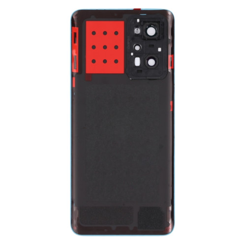 Pour OPPO Realme GT Neo2 Couvercle arrière de batterie d'origine avec couvercle d'objectif d'appareil photo (argent) SH14SL831-06