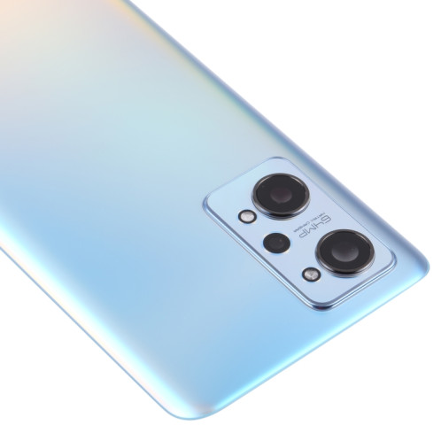 Pour OPPO Realme GT Neo2 Couvercle arrière de batterie d'origine avec couvercle d'objectif d'appareil photo (argent) SH14SL831-06