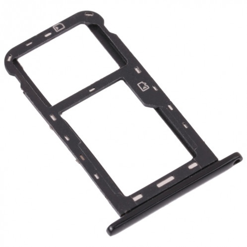 Plateau de carte SIM + plateau de cartes Micro SD pour ZTE Blade A7 2019 (Noir) SH455B26-04