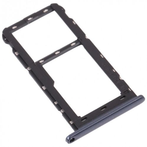 Plateau de carte SIM + plateau de carte micro SD pour ZTE Blade A51 (Noir) SH456B445-04