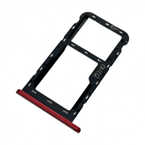 Plateau de carte SIM + plateau de carte Micro SD pour ZTE Blade A51 (rouge) SH456R580-04
