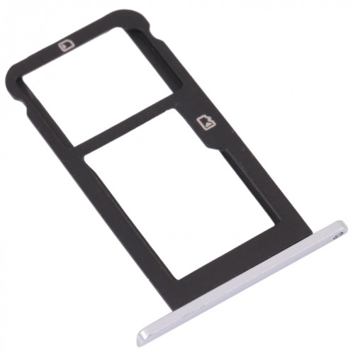 Plateau de carte SIM + plateau de carte micro SD pour la lame ZTE Z max z982 (argent) SH460S548-04