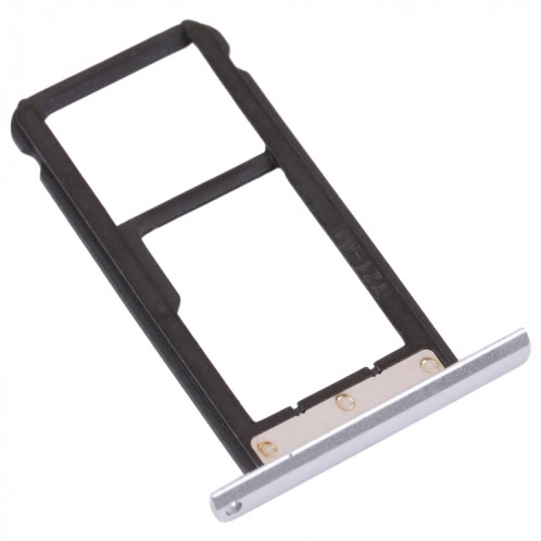 Plateau de carte SIM + plateau de carte micro SD pour la lame ZTE Z max z982 (argent) SH460S548-04