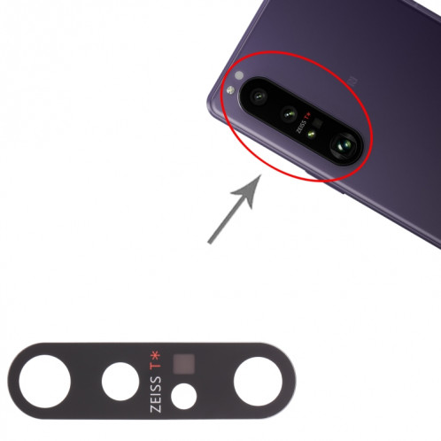 Lentille de caméra arrière pour Sony Xperia 1 II SH44671658-04