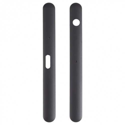 1 paire de barres latérales supérieure et inférieure pour Sony Xperia XZ1 (noir) SH468B1485-04
