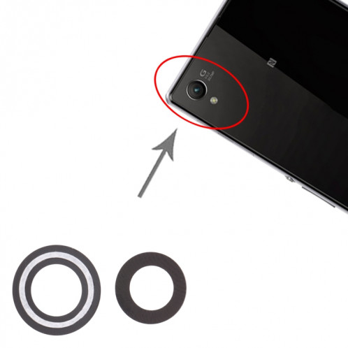 Couverture de la lentille de la caméra pour Sony Xperia XZ1 SH4469380-04