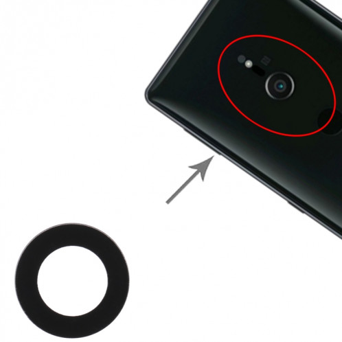 10 PCS BACK Caméra Lens pour Sony Xperia XZ2 Compact / Xperia XZ2 / XPERIA XZ3 SH44721699-04