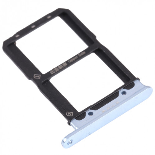 Pour vivo iQOO 5 5G Plateau de carte SIM + Plateau de carte SIM (Bleu) SH497L1969-04