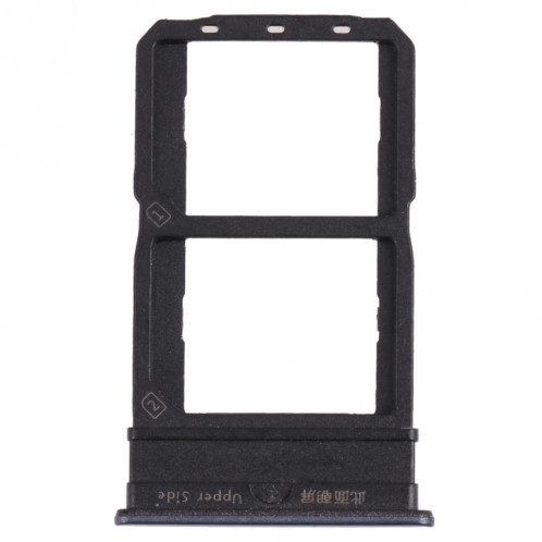 Pour vivo iQOO Neo5 V2055A Plateau de carte SIM + Plateau de carte SIM (Noir) SH498B1052-04
