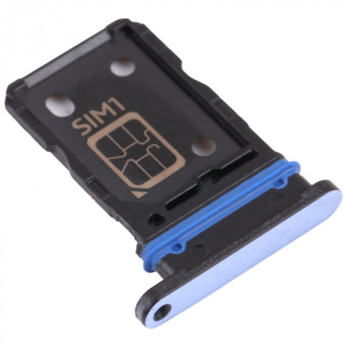 Pour vivo X70 V2133A V2104 Plateau de carte SIM + Plateau de carte SIM (Bleu) SH500L1119-04