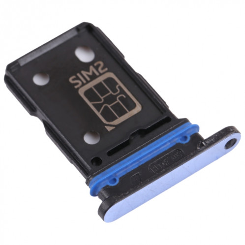 Pour vivo X70 V2133A V2104 Plateau de carte SIM + Plateau de carte SIM (Bleu) SH500L1119-04
