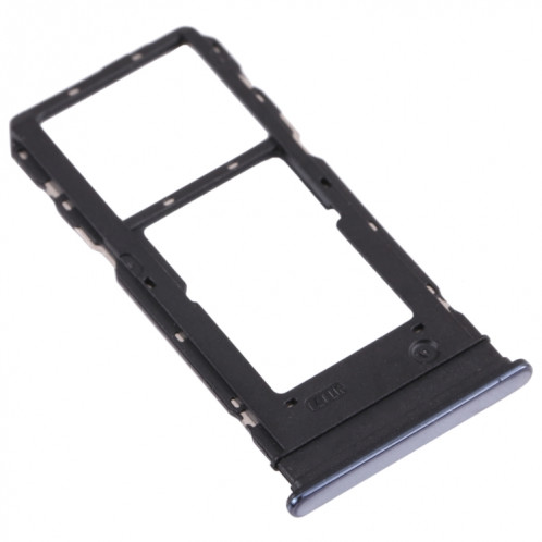 Pour vivo Y76s V2156A plateau de carte SIM + plateau de carte SIM/plateau de carte Micro SD (noir) SH504B181-04