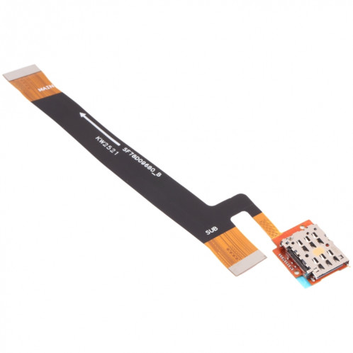 Prise de porte-carte SIM avec câble flexible pour bordure Motorola SH4511423-04