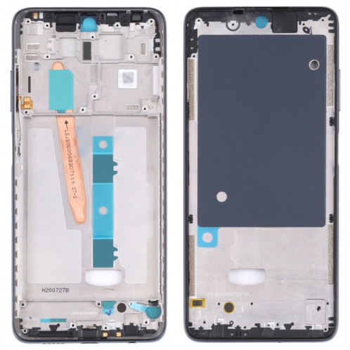 Plaque de lunette de cadre secondaire originale pour Xiaomi Poco X3 Pro (Noir) SH527B723-07